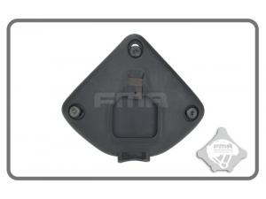 FMA Plastic Helmet Night Vision Shroud attach middle aluminum BK TB1013-BK